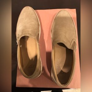 Tan Suede Ugg Slip Ons